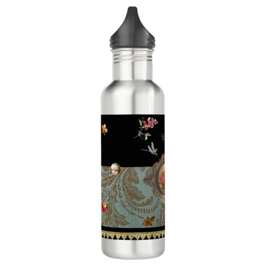 H2Eau (H2O) Rococo Water Bottle Waterfles (Links)