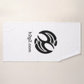 h2g2 Logo-keukenhanddoek Badhanddoek (Badhanddoek)