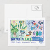 H2O-besparing Briefkaart (Voorkant / Achterkant)