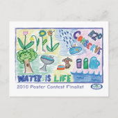 H2O-besparing Briefkaart (Voorkant)