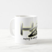 H2O Een cultuur-Mok omzetten Koffiemok (Voorkant links)