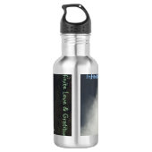 H2o-flesje - Liefde en dankbaarheid Waterfles (Achterkant)