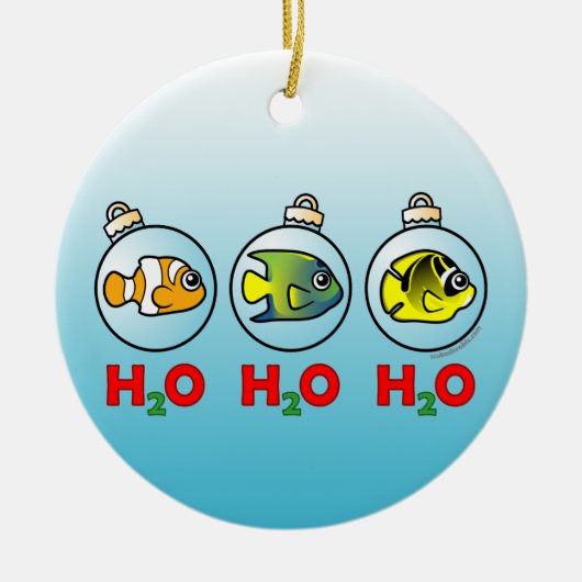 H2O! H2O! H2O! KERAMISCH ORNAMENT (Voorkant)
