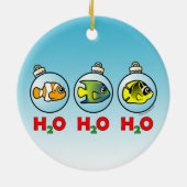 H2O! H2O! H2O! KERAMISCH ORNAMENT (Achterkant)