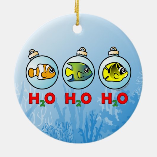 H2O! H2O! H2O! KERAMISCH ORNAMENT (Achterkant)