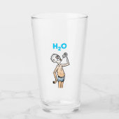 H2O Het 3e Man glas (Voorkant)