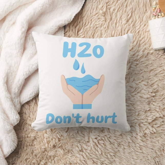 h2o kwetst niet kussen (Deken)