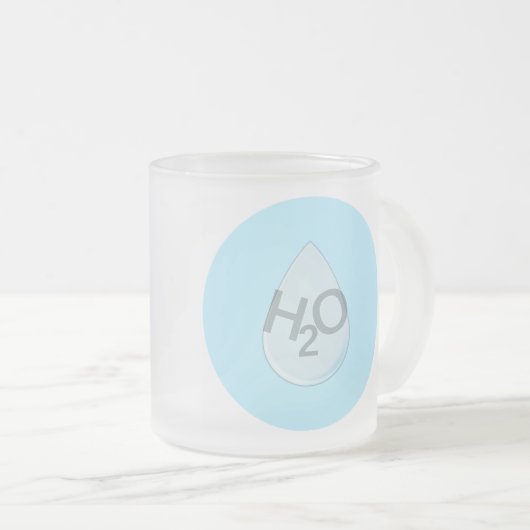 H2O MATGLAS KOFFIEMOK (Voorkant rechts)