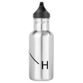 H2O-molecule Waterfles (Rechts)