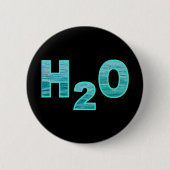 H2O RONDE BUTTON 5,7 CM (Voorkant)