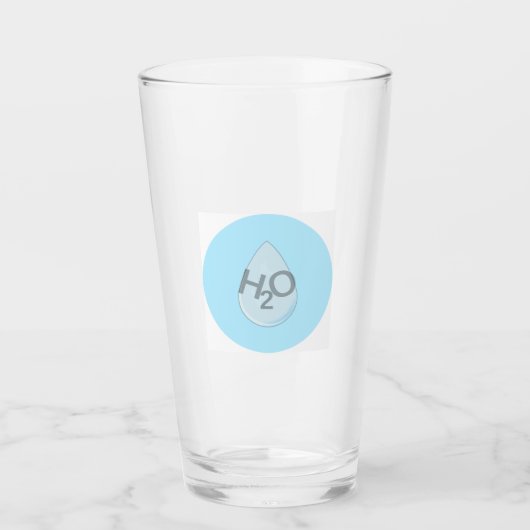 H2O-val Glas (Voorkant)