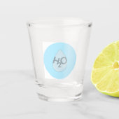 H2O-val Shot Glas (Voorkant)