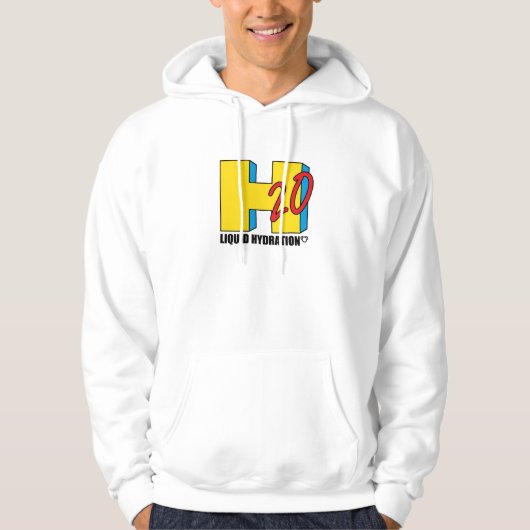 H2O Vloeibaar water Hoodie (Voorkant)