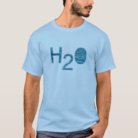 H2O, water T-shirt (Voorkant)