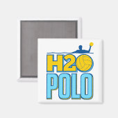 H2O-waterpoel Magneet (Voorkant / Achterkant)