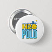 H2O-waterpoel Ronde Button 5,7 Cm (Voorkant /achterkant)