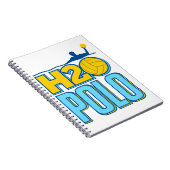 H2O Waterpolo Notitieboek (Rechterzijde)