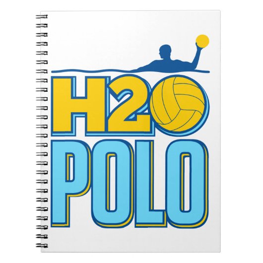 H2O Waterpolo Notitieboek (Voorkant)
