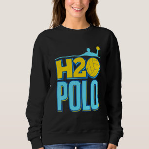 H2o Waterpolo Speler Coach Fan Mannen Vrouwen Trui
