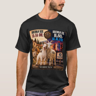 H2SO4 Geit – De Verborgen Waarheid T-shirt