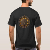 H2SO4 Zwavelzuur The Vindicator T-shirt (Achterkant)