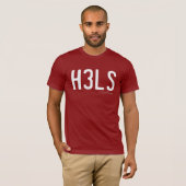 H3LS YEAH Varsity T-shirt (Voorkant volledig)