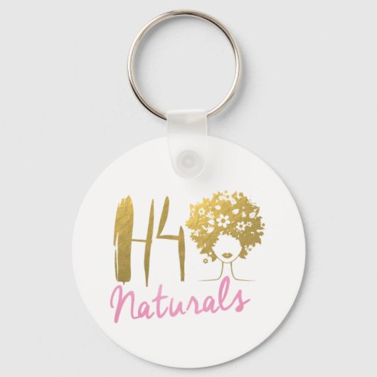 H40 Naturals Ronde Sleutelhanger (Voorkant)