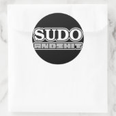 H4cked sudo sticker (Tas)