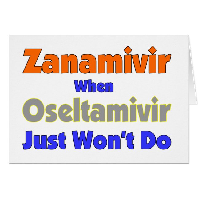H5N1 Gebruik Relenza niet als Tamiflu het niet doe (Voorkant Horizontaal)