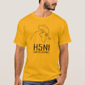H5N1: Vang de Uitzondering! T-shirt (Voorkant)