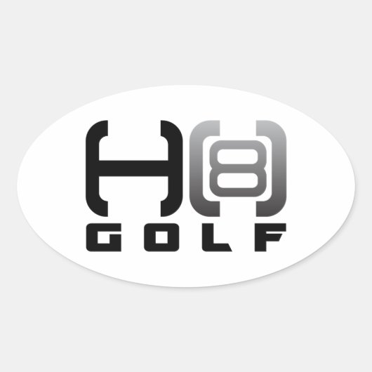 H8 Golf Stickers (Voorkant)