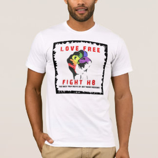 h8-kopie bestrijden t-shirt