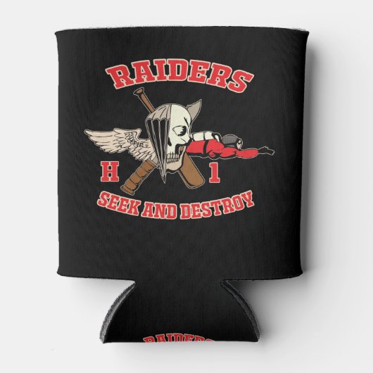 H-1 Raiders Blikjeskoeler (Voorkant)