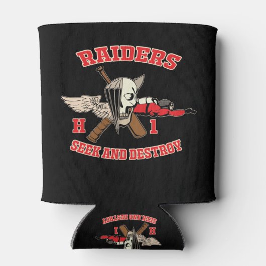 H-1 Raiders Blikjeskoeler (Achterkant)