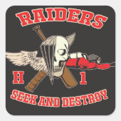 H-1 Raiders Sticker (Voorkant)