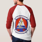 H-60 Rood/hs10 T-shirt (Achterkant)