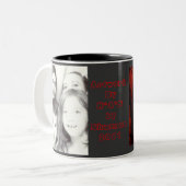 H*A*S Art van Shannon Tweekleurige Koffiemok (Voorkant links)