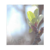 H.A.S. Arts Spring Notitieblok (Voorkant)