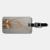 H.A.S. Kunstbagagelabel; afbeelding cholla, gem, v Bagagelabel (Voorkant horizontaal)