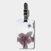 H.A.S. Kunstbagagelabel, afbeelding detail, Magnol Bagagelabel (Voorkant verticaal)