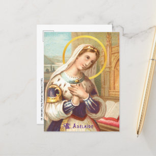 H. Adelheid, Heilige Roomse Keizerin (LT 03) Briefkaart