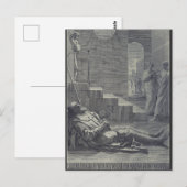 H. Alexius van Rome Gewijde Ootmoed Kunst Briefkaart (Voorkant / Achterkant)