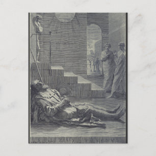 H. Alexius van Rome Gewijde Ootmoed Kunst Briefkaart