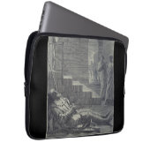 H. Alexius van Rome Gewijde Ootmoed Kunst Laptop Sleeve (Voorkant Rechts)