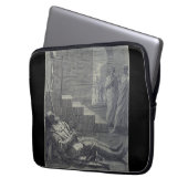 H. Alexius van Rome Gewijde Ootmoed Kunst Laptop Sleeve (Voorkant Links)