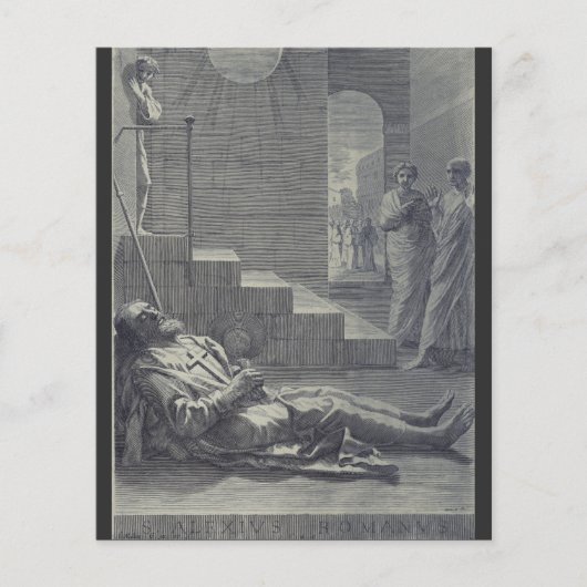 H. Alexius van Rome Heilige Ootmoed Kunst (Voorkant)
