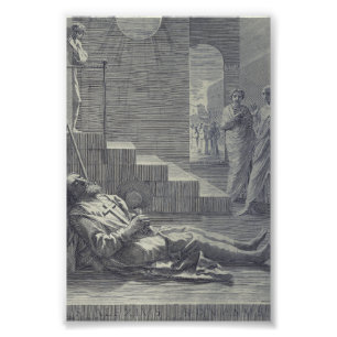 H. Alexius van Rome Heilige Ootmoed Kunst Foto Afdruk
