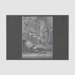 H. Alexius van Rome Heilige Ootmoed Kunst Tissuepapier