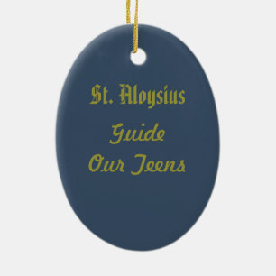 H. Aloysius Gonzaga (PM 01) Keramisch Ornament