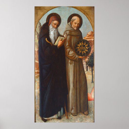 H. Antonius Abt - Jacopo Bellini Fijne Kunst Poste Poster (Voorkant)